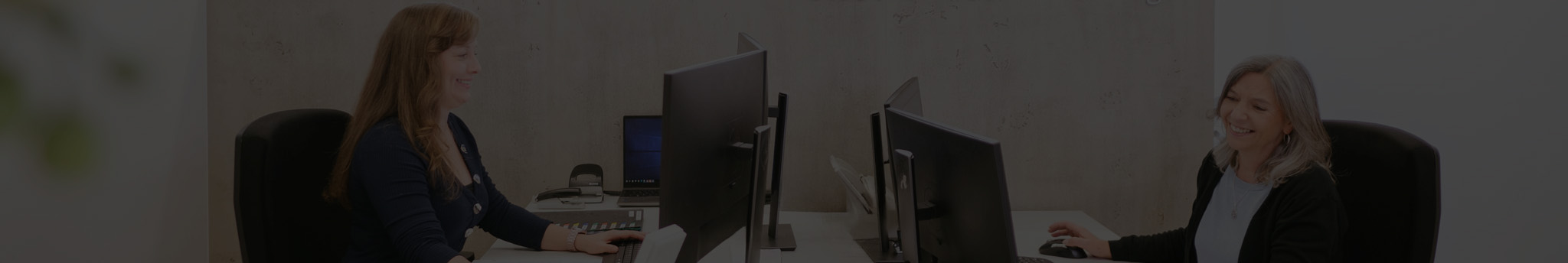Banner zur Seite stehen